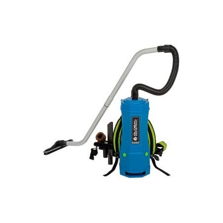 Nationwide Sales HEPA Backpack Vacuum w/ 8-Piece Tool Kit 1-1/2 Gallon Capacity GE1006